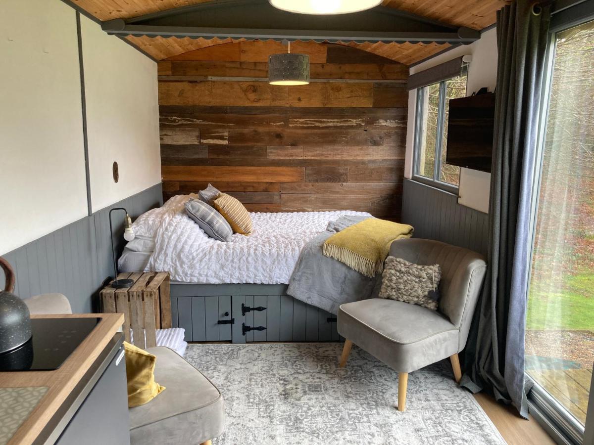 Cefn Crib Cabins Макънтлет Екстериор снимка
