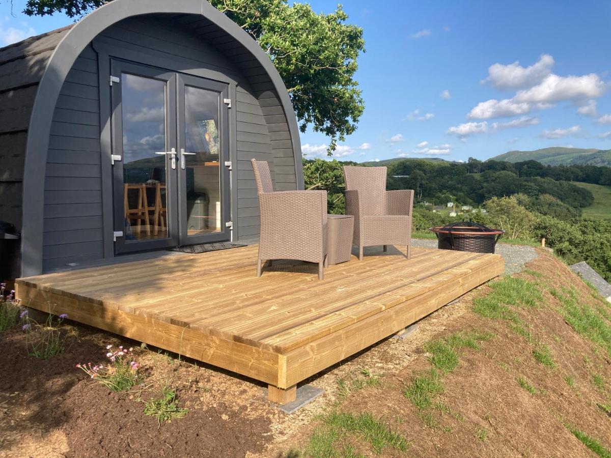 Cefn Crib Cabins Макънтлет Екстериор снимка