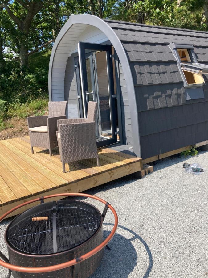 Cefn Crib Cabins Макънтлет Екстериор снимка