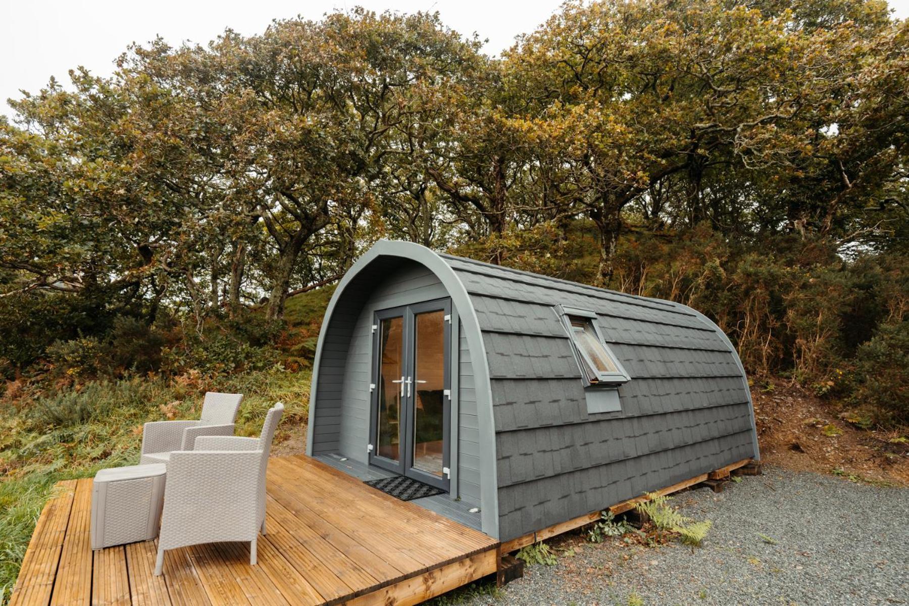 Cefn Crib Cabins Макънтлет Екстериор снимка