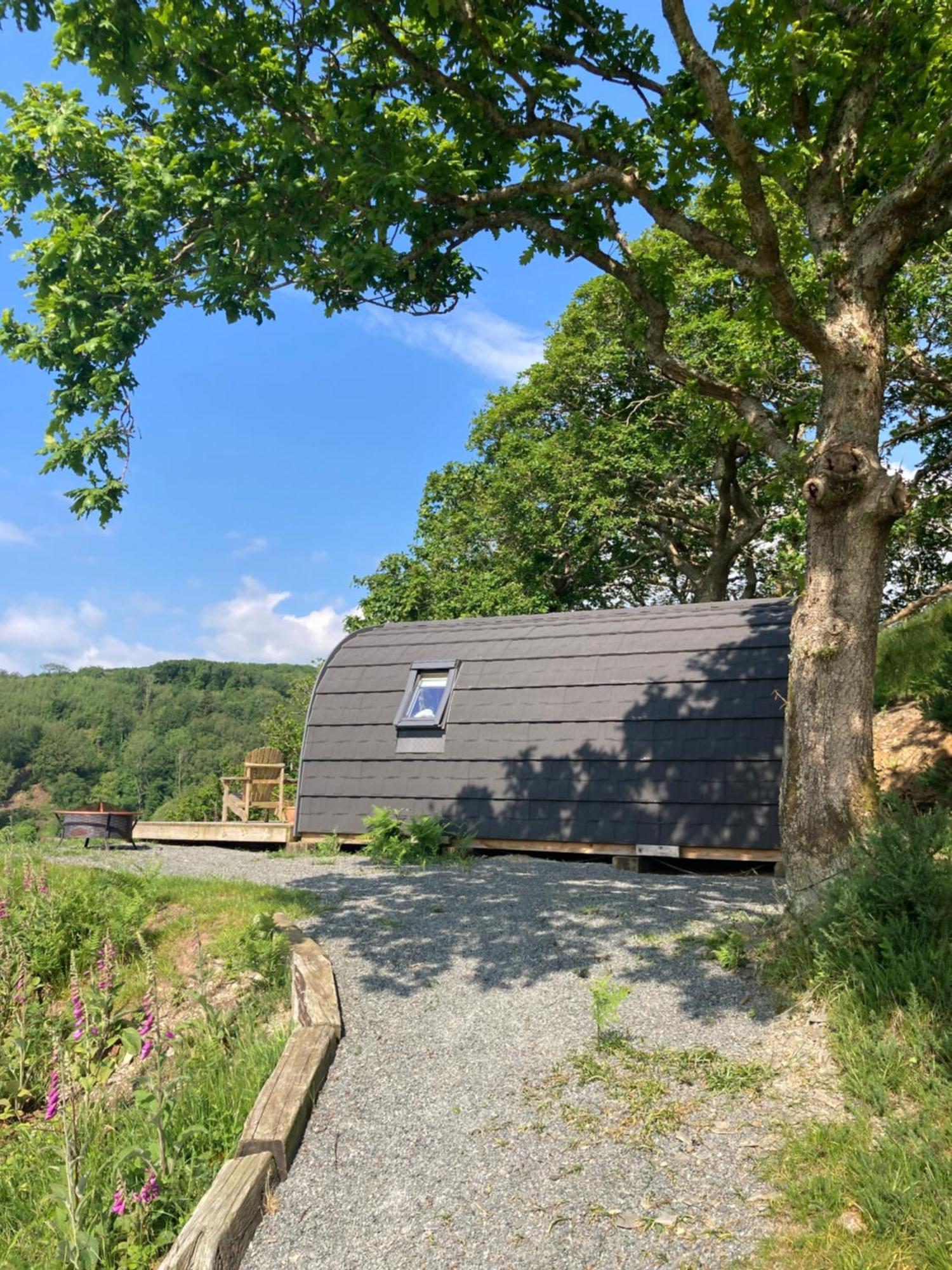Cefn Crib Cabins Макънтлет Екстериор снимка